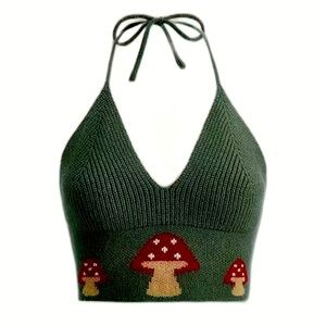 Mushroom Halter Top